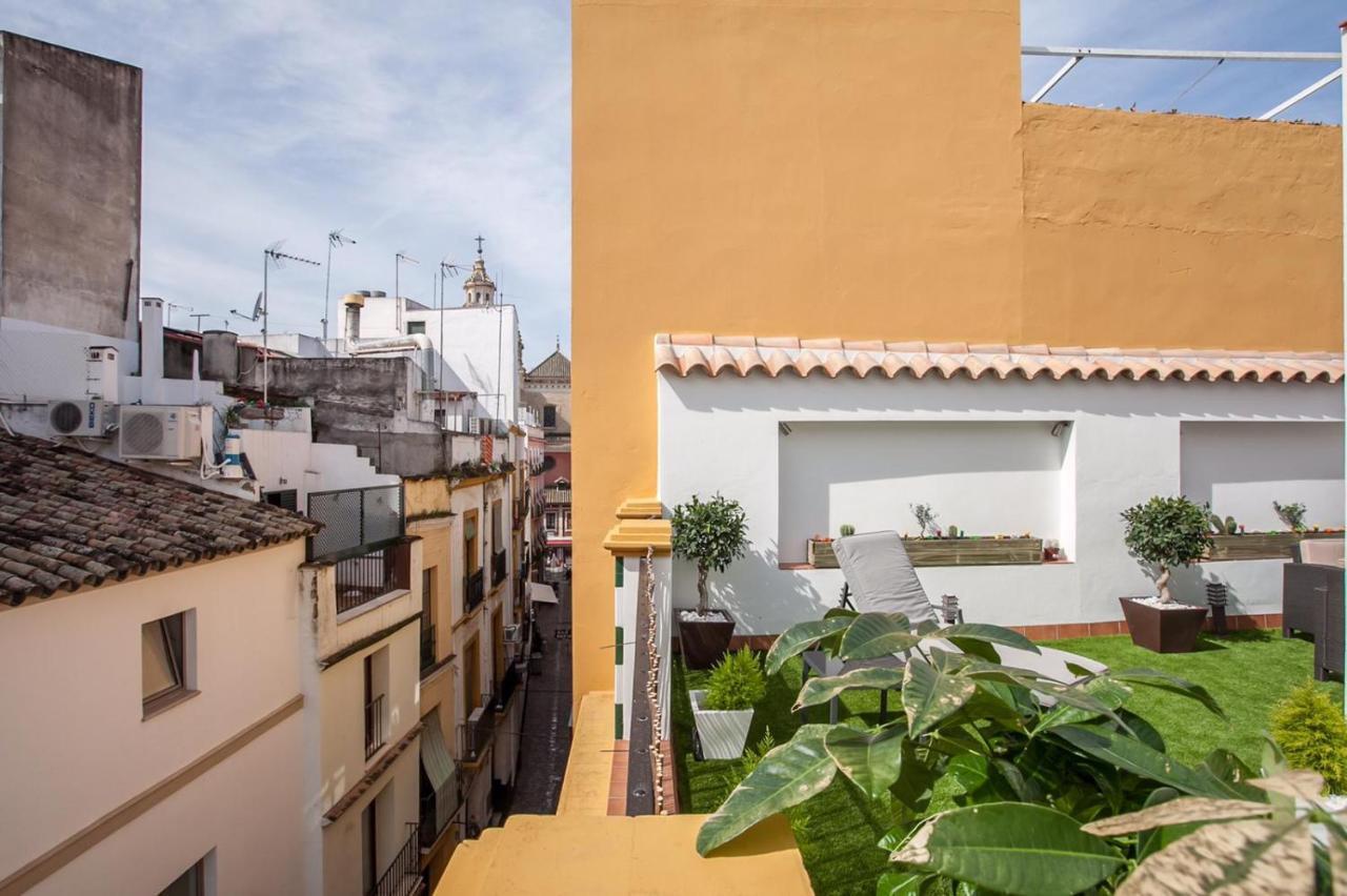 شقة Atico Duplex Gran Terraza ↑ Calidades 2 Hab 2Banos إشبيلية المظهر الخارجي الصورة